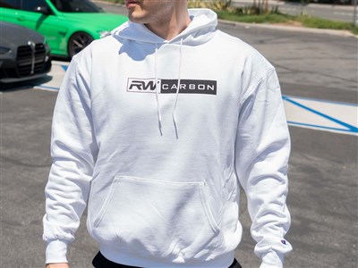 RW Carbon - RW Decal Hoodie - White / 