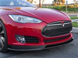 Tesla Model S Carbon Fiber Front Lip Spoiler / 