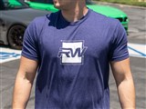 RW Carbon - Square Logo T-Shirt - Storm Purple