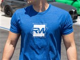 RW Carbon - Square Logo T-Shirt - Royal Blue