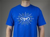 RW Carbon - Blue Logo T Shirt / 