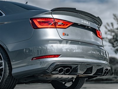 Audi 8v S3 Pre-Facelift Carbon Fiber Rear Diffuser