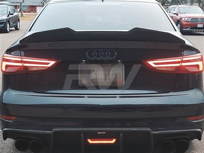 Audi 8V A3/S3/RS3 Carbon Fiber GTX Trunk Spoiler / 