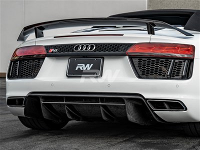 Audi R8 4S Carbon Fiber Rear Diffuser