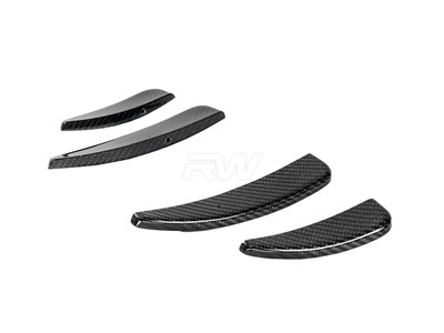 Audi R8 4S DTM Carbon Fiber Front Canards / 