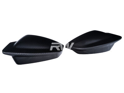 Audi 8Y A3 S3 RS3 Carbon Fiber Mirror Caps / 