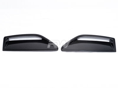 Audi RS7 C8 Carbon Fiber Air Duct Trims / 