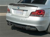 BMW E82 Carbon Fiber M4 Style Trunk Spoiler / 