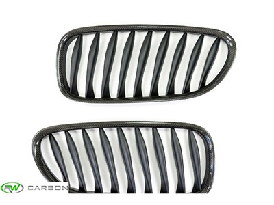 BMW E85 E86 Z4 Carbon Fiber Grilles / 