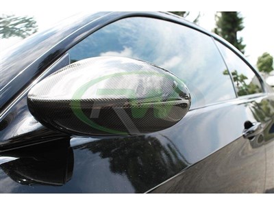 BMW E92 E93 Carbon Fiber Mirror Replacements / 