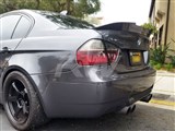 BMW E90 GTX Style Carbon Fiber Trunk Spoiler