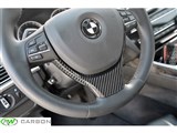 BMW F10 F12 Carbon Fiber Steering Wheel Trim / 