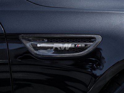 BMW F10 M5 Carbon Fiber Fender Grilles / 