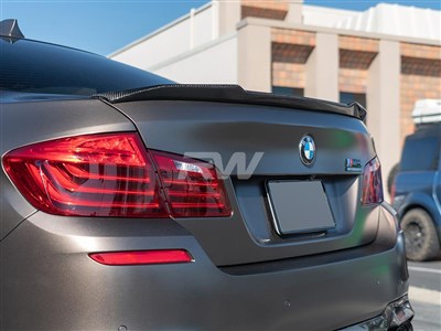 BMW F10 CS Style Carbon Fiber Trunk Spoiler