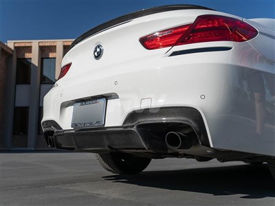 BMW F06 F12 F13 3D Style Carbon Fiber Diffuser / 