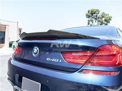 BMW F06 F13 GTX Carbon Fiber Trunk Spoiler / 