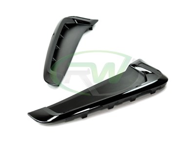 BMW F16 X6 F86 X6M Gloss Black Fender Trims / 