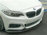 BMW F22 F23 3D Style Carbon Fiber Front Lip / 