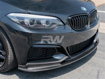 BMW F22 F23 3D Style Carbon Fiber Front Lip