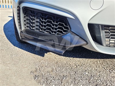 BMW F22 F23 Carbon Fiber Front Splitters / 