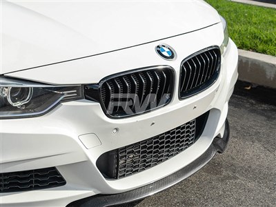 BMW F30 F31 Gloss Black Grilles / 