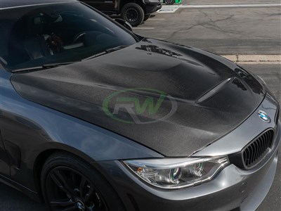 Carbon Fiber and Aluminum Hoods from RW Carbon for your BMW Mercedes