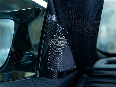 BMW F82 M4 F32 4-Series Carbon Fiber Speaker Trims