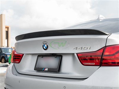 BMW F36 3D Style Carbon Fiber Trunk Spoiler