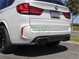 BMW F85 X5M 3D Style Carbon Fiber Diffuser / 