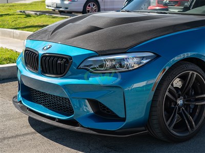 BMW F20 F22 F87 M2 Vented Carbon Fiber Hood