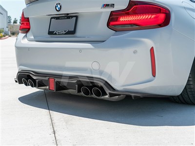 BMW F87 M2 Carbon Fiber Kholen Style Diffuser