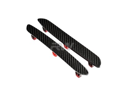 BMW F87 M2 Carbon Fiber Rear Bumper Reflectors / 