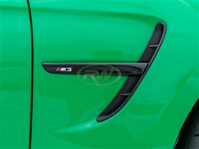 BMW F80 F82 F83 M3 M4 Gloss Black Fender Trim