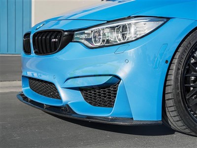 BMW F8X M3 & M4 3D Style Carbon Fiber Front Lip / 