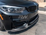 BMW F8X M3 M4 Varis Style Carbon Fiber Front Lip / 