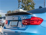 BMW F30 F80 M3 RWS Carbon Fiber Trunk Spoiler / 