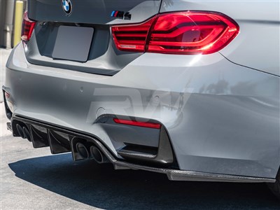 BMW F8X M3/M4 RWS Carbon Fiber Diffuser / 