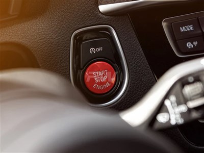 BMW Red Start Stop Button / 