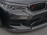 BMW F90 M5 Carbon Fiber Upper Bumper Splitters (18-20) / 