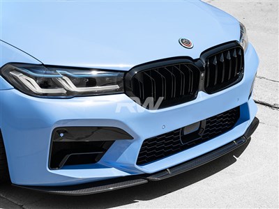 BMW F90 M5 LCI S-Style Carbon Fiber Front Lip / 