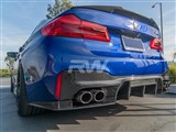 BMW F90 M5 RWS Carbon Fiber Rear Diffuser / 