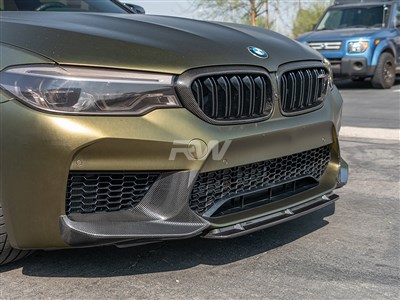 BMW F90 M5 Carbon Fiber Center Lip Spoiler