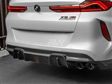 BMW F95 X5M/F96 X6M Man Style Carbon Fiber Diffuser / 