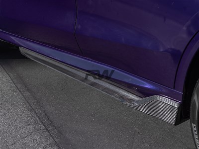 BMW G05 X5 F95 X5M DTM CF Side Skirt Extensions / 