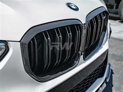 BMW F95 X5M Carbon Fiber Grille Surround / 