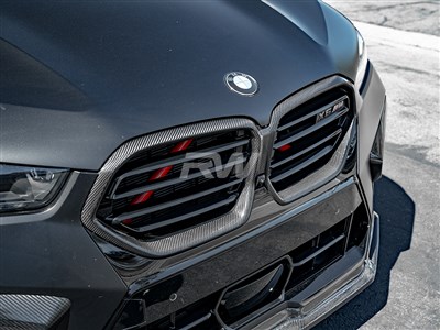 BMW F95/F96 LCI Carbon Fiber Grille Surrounds / 