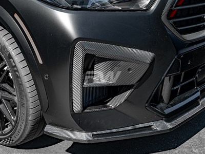 BMW F95 X5M F96 X6M LCI CF Front Trim Covers / 