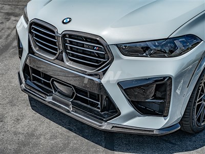 BMW F96 X6M LCI RWS Carbon Fiber Front Lip / 