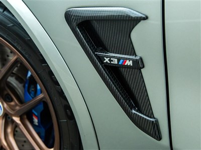 BMW G01 G02 F97 F98 Carbon Fiber Fender Trims / 