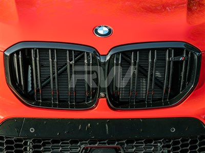 BMW G05 X5 F95 X5M Gloss Black Double Slat Grilles / 